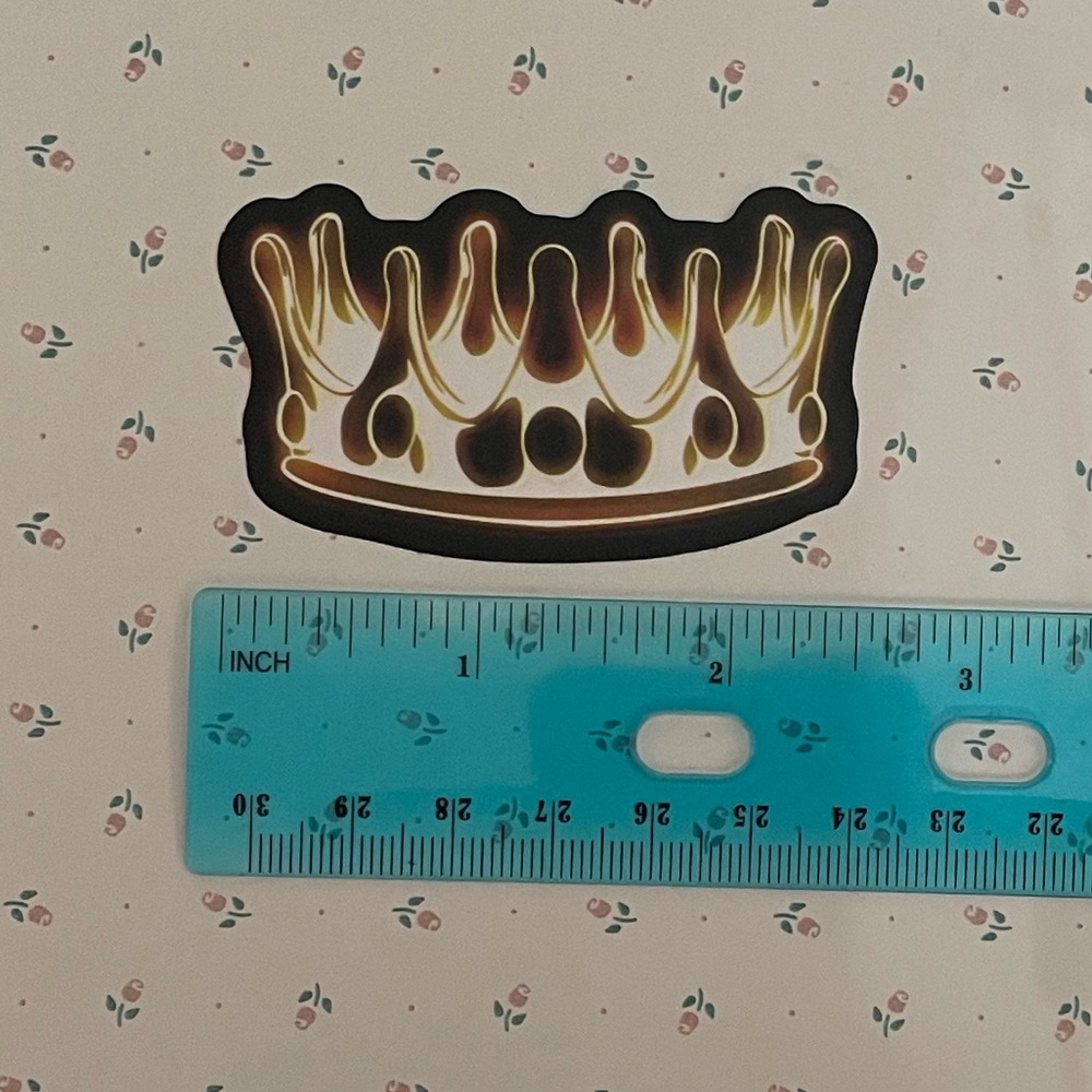 Crown Sticker - Picture 2 of 2
